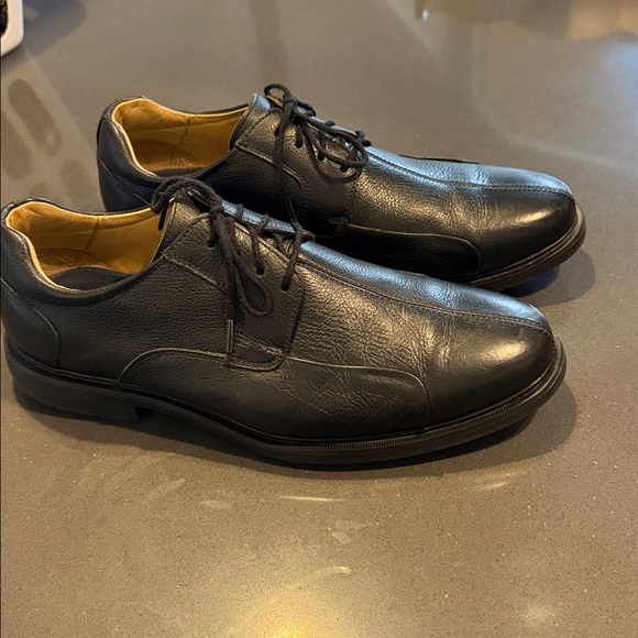 Belvedere Coronado Black Leather Oxfords Lace Up Dress Shoes Men's 12D Belvedere Coronado Black Leather Oxfords Lace Up Dress Shoes Men's 12D